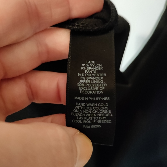 Gorgeous Express black lace jumpsuit - Picture 8 of 12